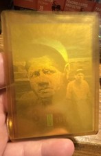 1992 Gold Entertainment The Babe Ruth Series Holograms - Babe Ruth #5 Gold