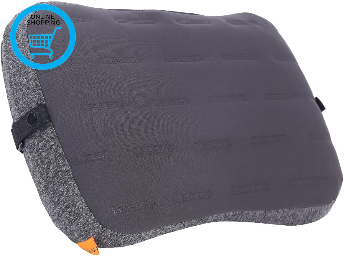 Inflatable Camping Pillow - Travel Pillows for Backpacking, Beach & Airplane - B