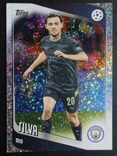 Topps 2025 UEFA UCC Bernardo Silva Silver Sparkle #2 Manchester City
