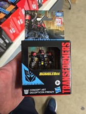 Transformers Bumblebee Movie Studio Series Core Bumblebee Concept Art Frenzy NEW