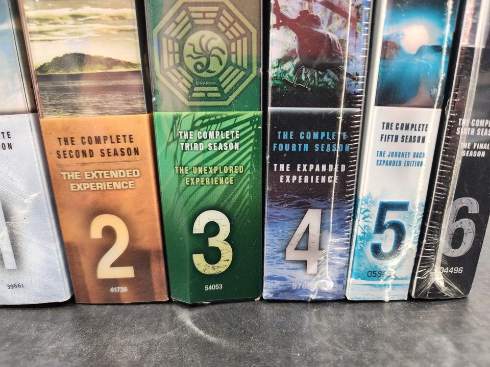 Lost: The Complete Series Seasons 1-6 DVD Box Sets ABC TV w/ Slipcover ~ VG/NEW - Image 3 of 4