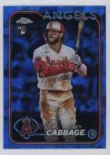 2024 Topps Chrome Sapphire Edition Trey Cabbage #321 rw9