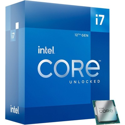 Intel i7-12700K 12Core 3.6GHz OC LGA-1700 Boxed Processor BX8071512700K