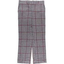Vintage men's checkered and houndstooth slacks size W37