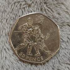 2011 London Olympics Fencing 50p Fifty Pence UK Coin Circulated