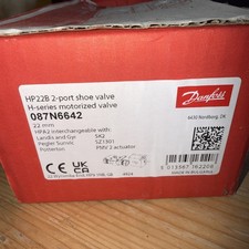 Danfoss HP22B 22mm 2-Port Motorized Valve with Actuator