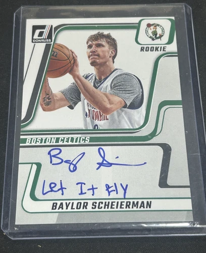 2025 Panini Baylor Scheierman Topps Chrome Autographs (Raw)