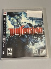 Wolfenstein Sony PlayStation 3 PS3 Complete CIB