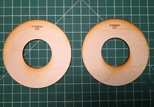 4.0" X 38mm Centering Ring Set For Estes/LOC model rocket kit Body Tubes.