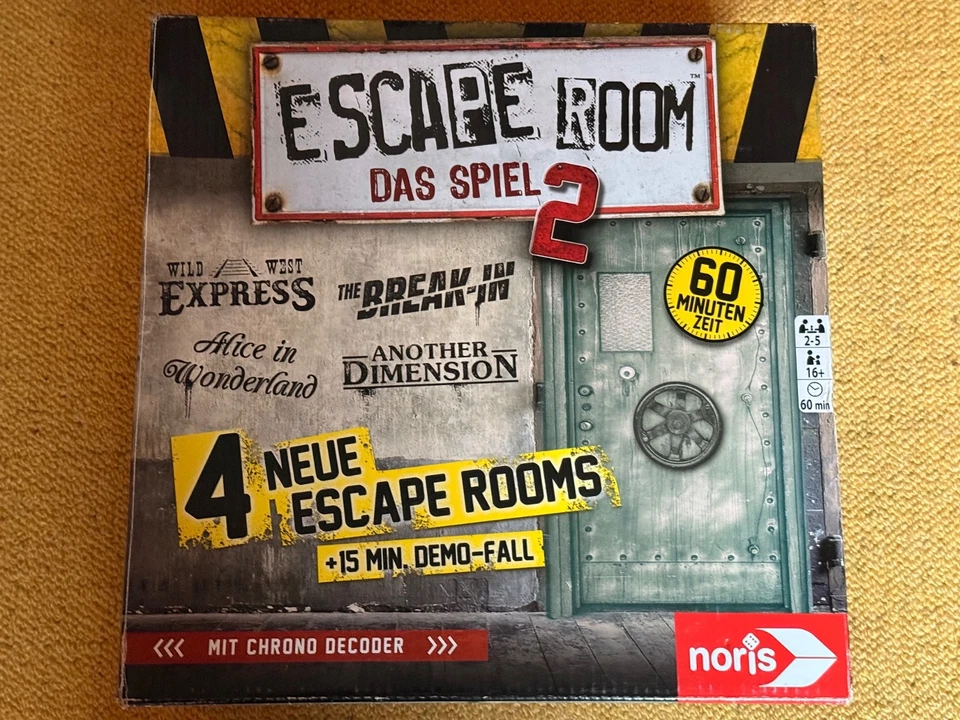 Escape Room 2 Das Spiel mit Chrono Decoder Exit Krimi Game - Bild 1 von 2