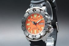 Near MINT Seiko SKX781 7S26-0350 AOrange Monster utomatic Diver's From JAPAN
