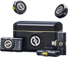 Hollyland Lark M2 Wireless Microphone Combo For iOS Android Camera Video Mic