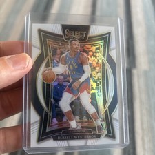 2024-25 Panini Select - Concourse Russell Westbrook #18 White Wave Prizm /149