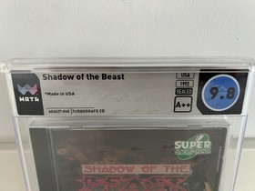 Shadow of the Beast (TurboGrafx CD) WATA 9.8 A++ New Sealed Graded PSA CGC RARE