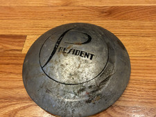 Vintage President Hubcap - Studebaker President Car Hubcap Vintage President Hubcap - Studebaker President Car Hubcap