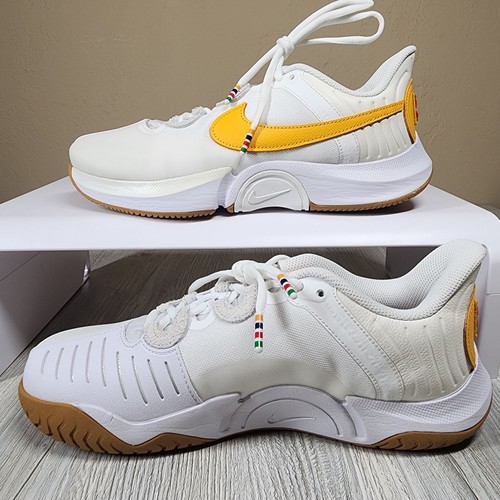 Nike Court Air Zoom GP Turbo Tenis Blanco/Dorado Mujer Talla 10 Nuevo CK7580-150 - Imagen 2 de 7