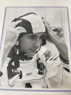 NASA Apollo 8 William Anders Press Photo