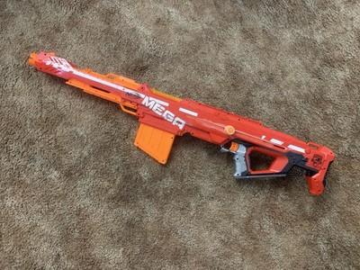 Nerf N-Strike Elite Mega Centurion Sniper Dart Gun with Clip Magazine WORKS!
