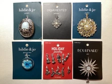 Hildie & Jo Rhinestone Pendants Locket Charms Pin Jewelry Making Craft Supplies