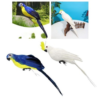 Ara künstliche Vögel Vogel Papagei Modell Modell Skulptur Federpapagei für