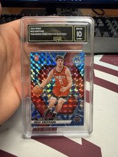 GMA Gem Mint 10! 2024 Mosaic Reed Sheppard #248 Reactive Blue Prism