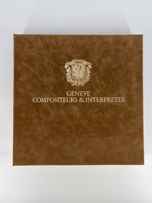 Box 5 Vinyls Genf Komponisten Widmung Nobelpreis Rubbia 1984