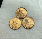 1947-P 1947-D 1947-S GEM BU LINCOLN WHEAT PENNY 3-COIN SET Actual Coins K403