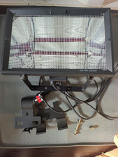 Knightsbridge HEOD1309BK 1300W Quartz Infrared Outdoor Patio Heater Black IP24