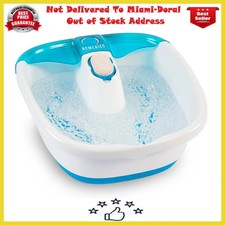 X Large Feet, Foot Spa Bath Massager Heat Soaker Massage Bubble Roller Deep Soak