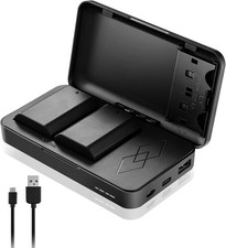 2 Pack NP-FZ100 Batteries with DB Dual Battery Charger for Sony Cameras  Fit...