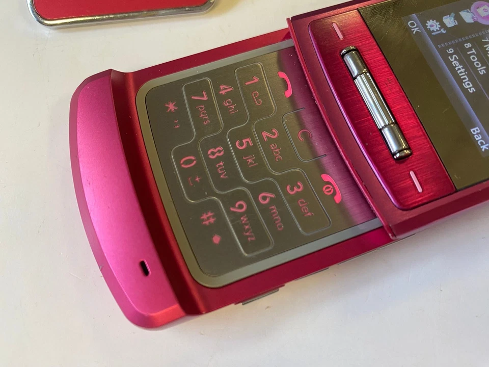 LG KE970 Shine Mobile Phone UNLOCKED Slider Pink - Original Fully Working - Image 3 of 4