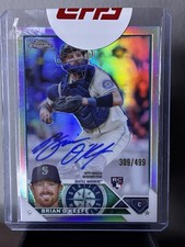 Topps 2023 Topps Chrome Brian O'Keefe Rookie Auto Refractor #RA-BO /499