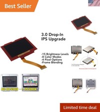 Game Boy Advance SP Drop-In 3.0 IPS Backlight LCD Upgrade Kit For AGS 001 1...