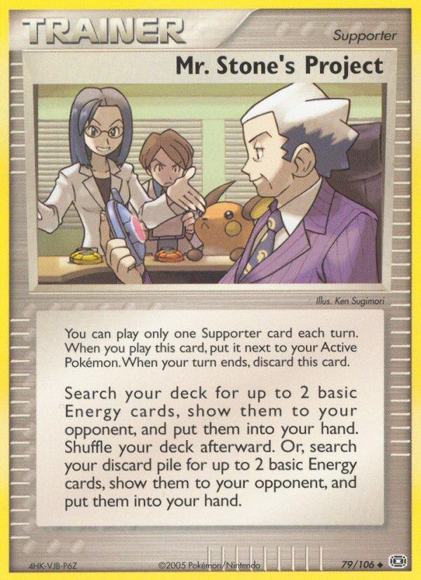 Pokemon Mr. Stone's Project (79/118) Emerald LP