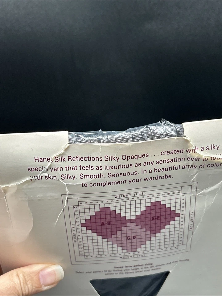 复古棉质电缆针织内裤软管灰色/木炭 Hanes Dark Academia Nerd Geek 全新 — 第 4/4 张图片