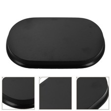 Oval Wooden Base For Displaying Mini Dolls Figures Model Stand