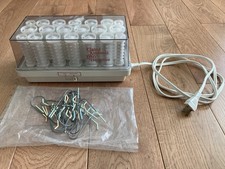 Vintage Clairol Kindness 3-Way Hairsetter Model K-420 S Curler Set With Pins