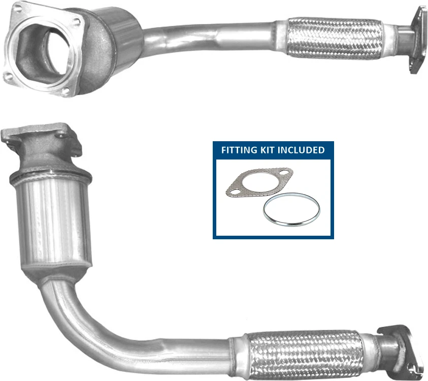 Premier Front Catalytic Converter Kit Fits Ford Escort 1.8 TD #2 4919672 - Image 4 of 4