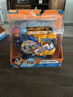 Rusty Rivets Buildable Rivet Shark Vehicle Action Figures Ruby Spin Master Toy