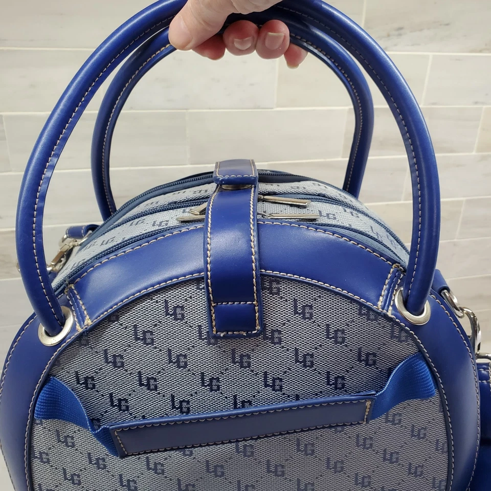 Lori Greiner Tiburón Tanque Azul Logo Estuche de Viaje Bolsa de Aseo con Multi Compartimentos Foto 4 de 4