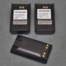 (3) Banshee Radio Battery QVB-113, Lithium Ion, Vertex FNB113, EVX-530, VX-261
