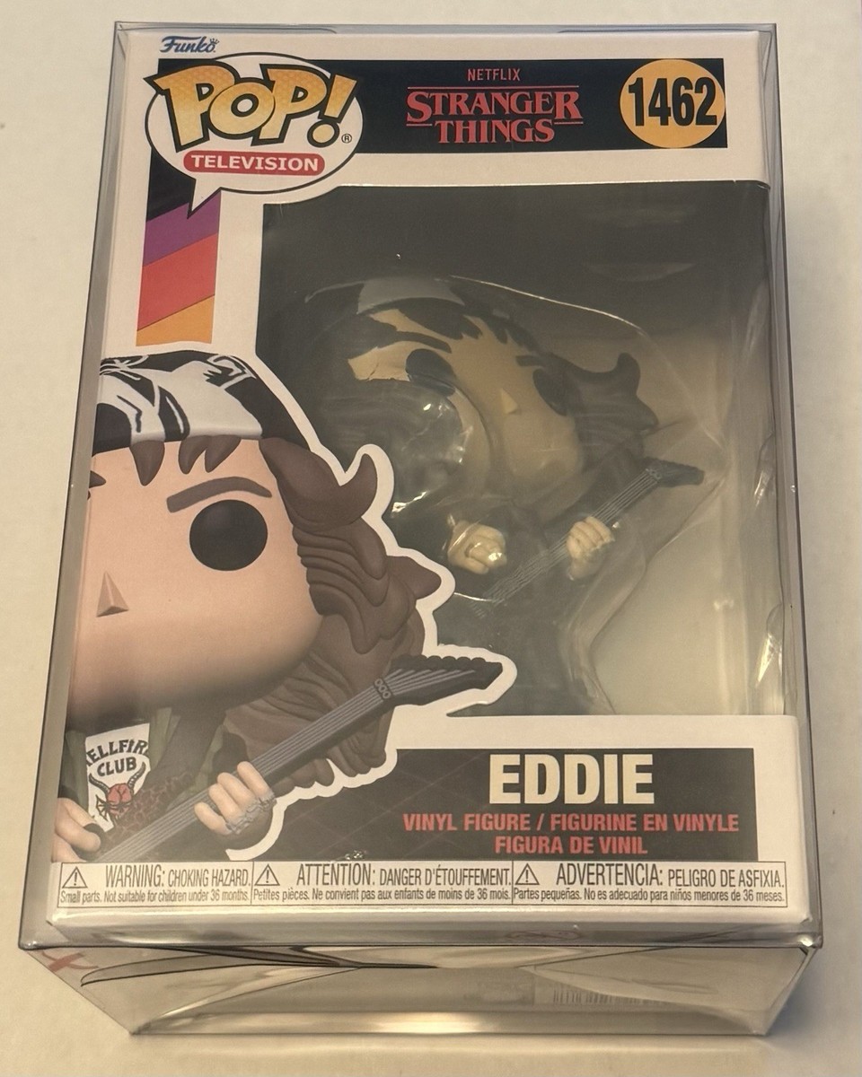 Stranger Things Funko Pop 'Eddie' #1462! NIB! Free Case! Free Same