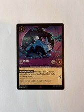 Lorcana Merlin Hase 52 Aufstieg der Flutgestalten Rare Foil DE NM-Mint