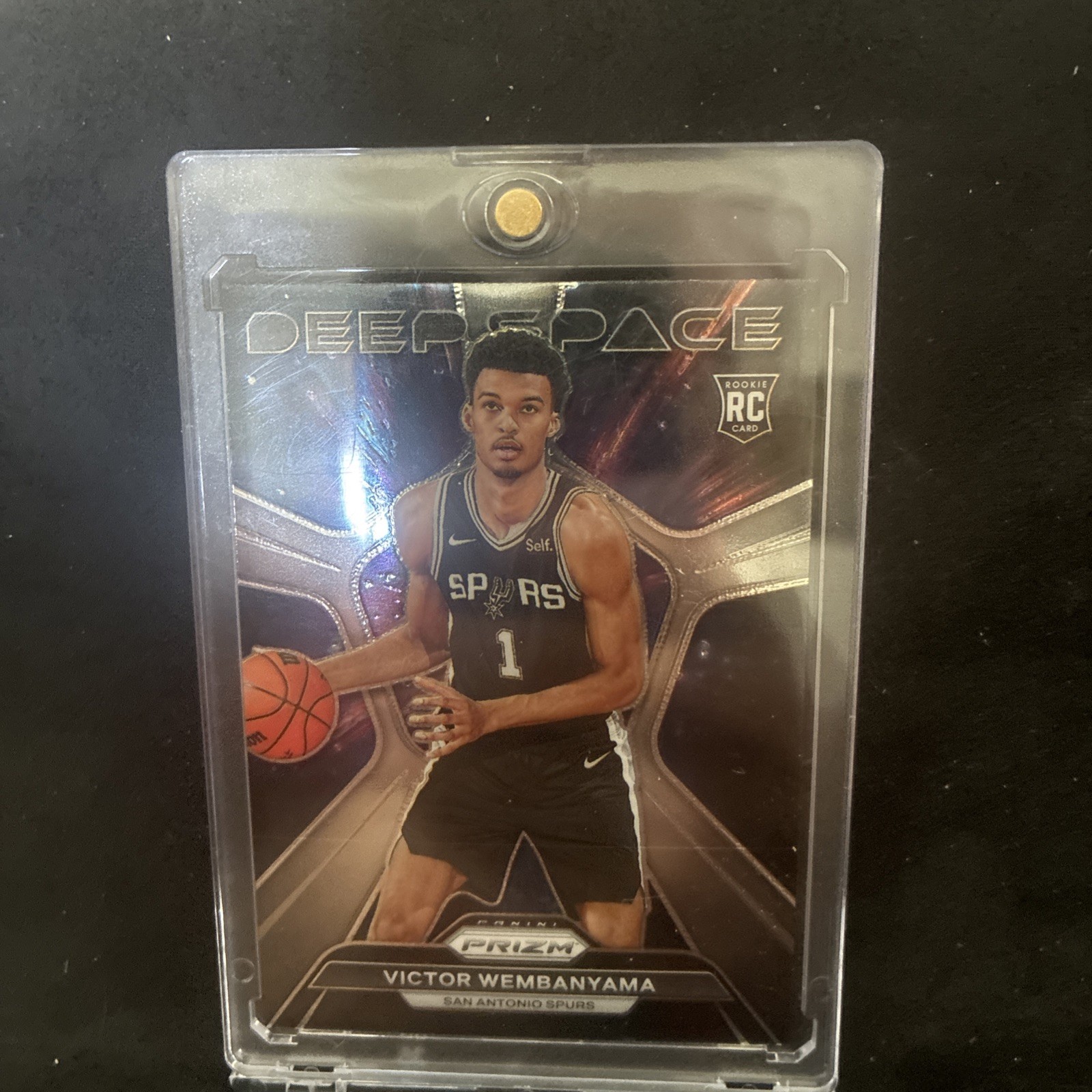 2023-24 Panini Prizm - Deep Space Victor Wembanyama #1 (RC)