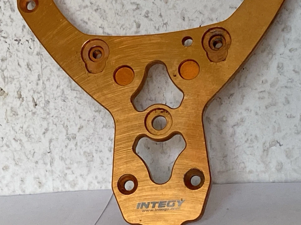 •Dämpferbrücke hinten/Front-Platte Integy/HPI-Baja-5B/Rovan Baja 1:5-RC-Modelle. - Bild 3 von 4