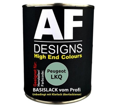 500ml Autolack für Peugeot LKQ Vert Opale Metallic  Autolack Spritzfertig