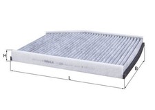 Innenraumfilter MAHLE LAK 1288 Aktivkohlefilter für FORD TRANSIT CUSTOM FDD F3