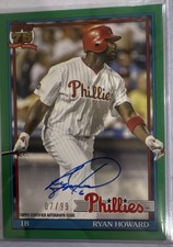 Ryan Howard Cards, Rookie Cards and Autographed Memorabilia Guide 24