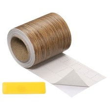 Wood Tape, 2" x 16ft Self-Adhesive Wood Grain Repair Tape Patch, Brown