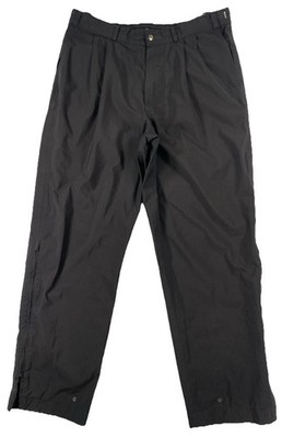 Zero Restriction Gore-Tex Golf Pants Men s Small Black Pleated